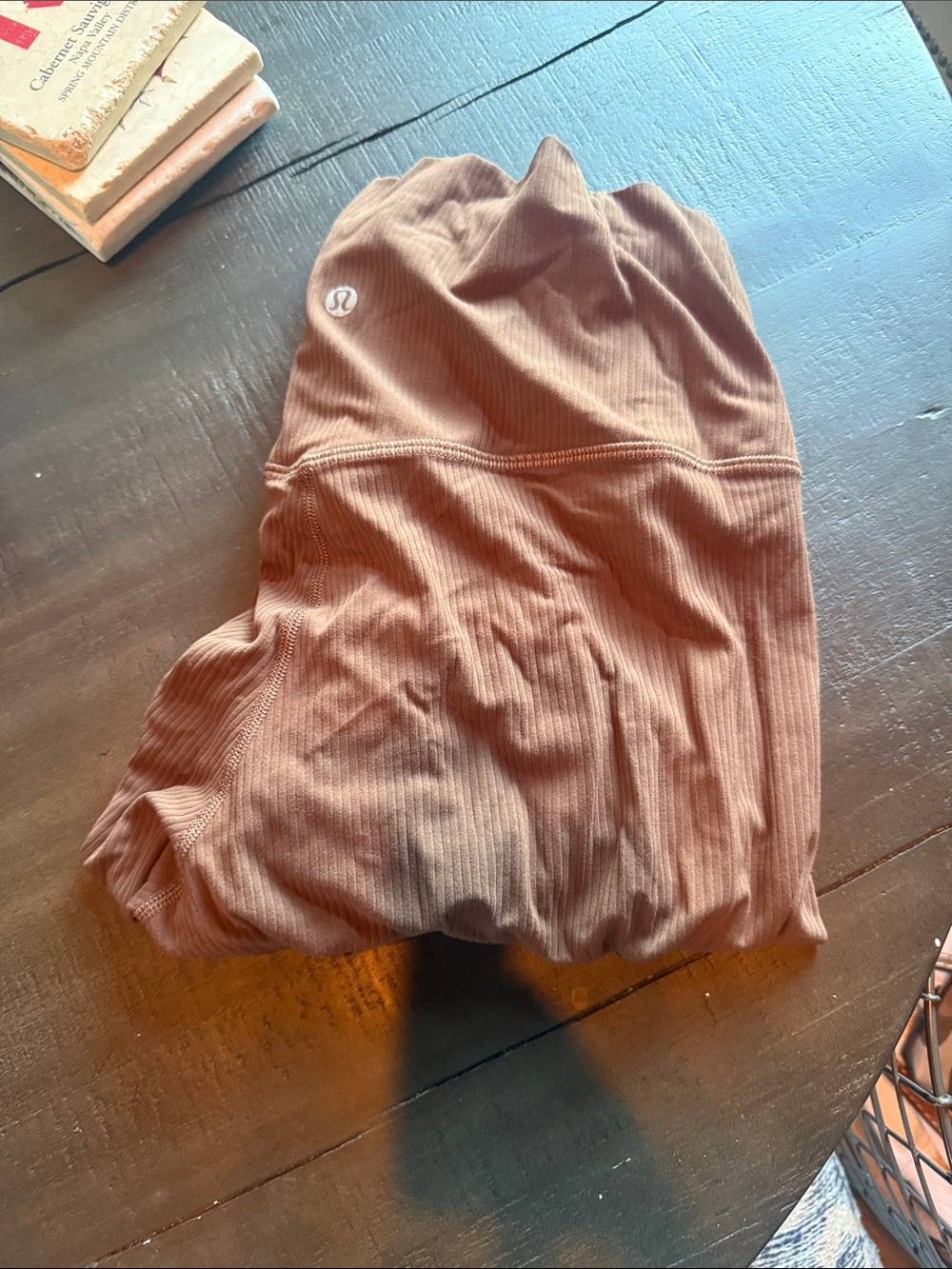 lululemon athletica Ribbed brown pants size 12